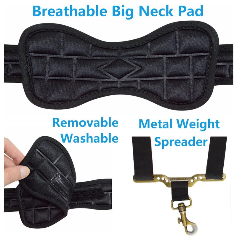 adorence Padded Saxophone Neck Strap - Sax Strap with Metal