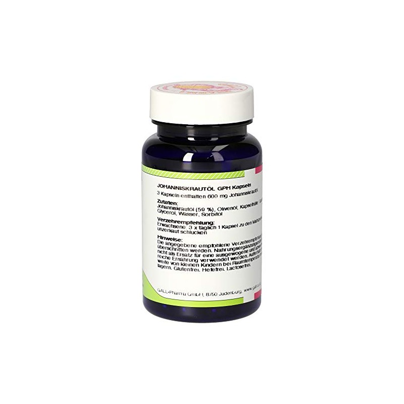 Gall Pharma St. John's Wort Oil GPH Capsules, 60 Capsules