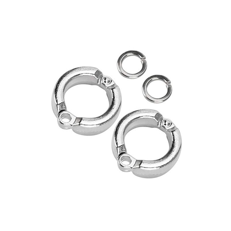 10Pcs Bird Foot Rings Metal Parrot Leg Ring Outdoor Fly