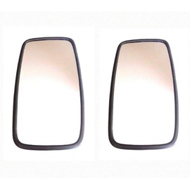 2x Rear View Mirrors 285 x 155 mm Excavator Tractor Agricultural Machine Truck Vintage Car