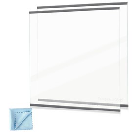 [Upgraded] W11188040 Refrigerator Fresh Food Glass Shelf (Upper) fit for Whirlpool/Maytag Refrigerators, Replaces W11135529, 4547258, AP6286990, PS12348757 (2 Pack)