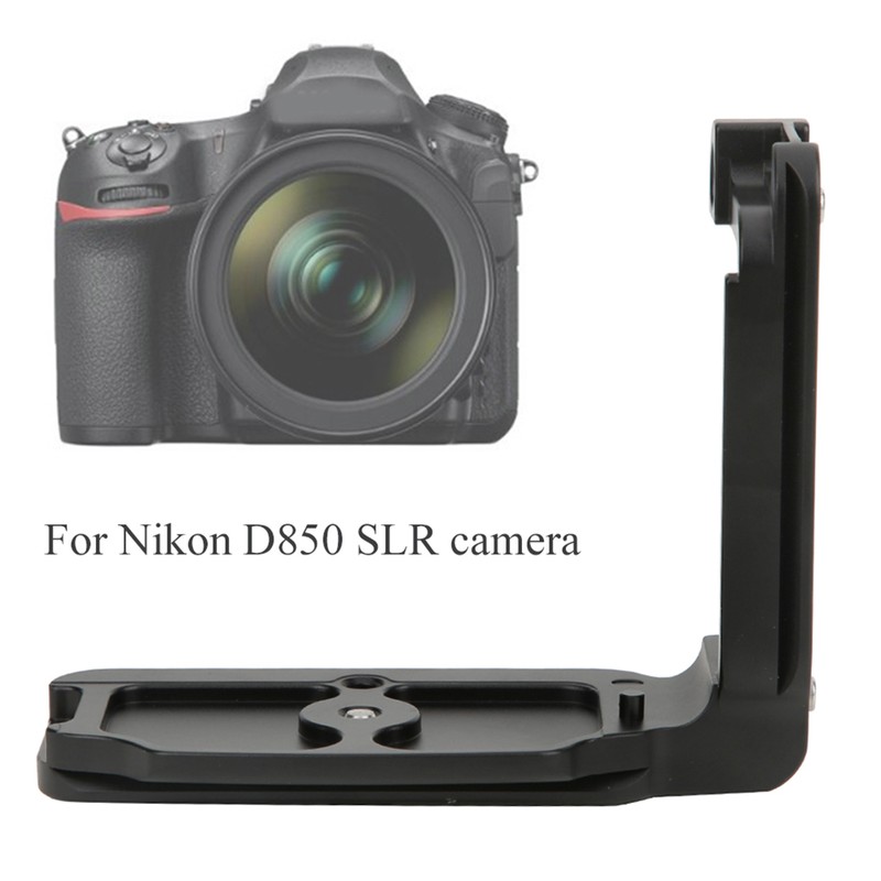 Aluminum Alloy Horizontal Vertical Shooting L Shape Quick Release Plate