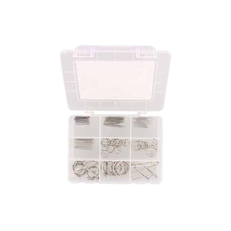 Marinetech A4 Stainless Steel Cotter Pins and Split Rings 114