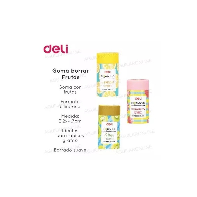 Bloominc 6 Pz Goma Borrador En Cilindro Con Forma De