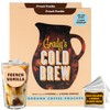 GRADY’S COLD BREW, French Vanilla, 100% Arabica Ground Coffee &