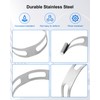 5 Pcs 2" 2.5" 3" 3.5" 4" Exhaust Clamp Stainless