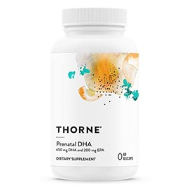 AG1- THORNE Prenatal DHA 650 mg DHA y 200 mg de EPA Apoya el desarrollo del cerebro y el sistema nervioso del beb                                     