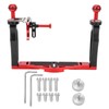 Dual Handle Tray Stabilizer Rig Diving Underwater Camera Housing Tray