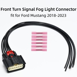 Turn Signal Fog Light Connector Pigtail fit for Ford Mustang 2018-2023