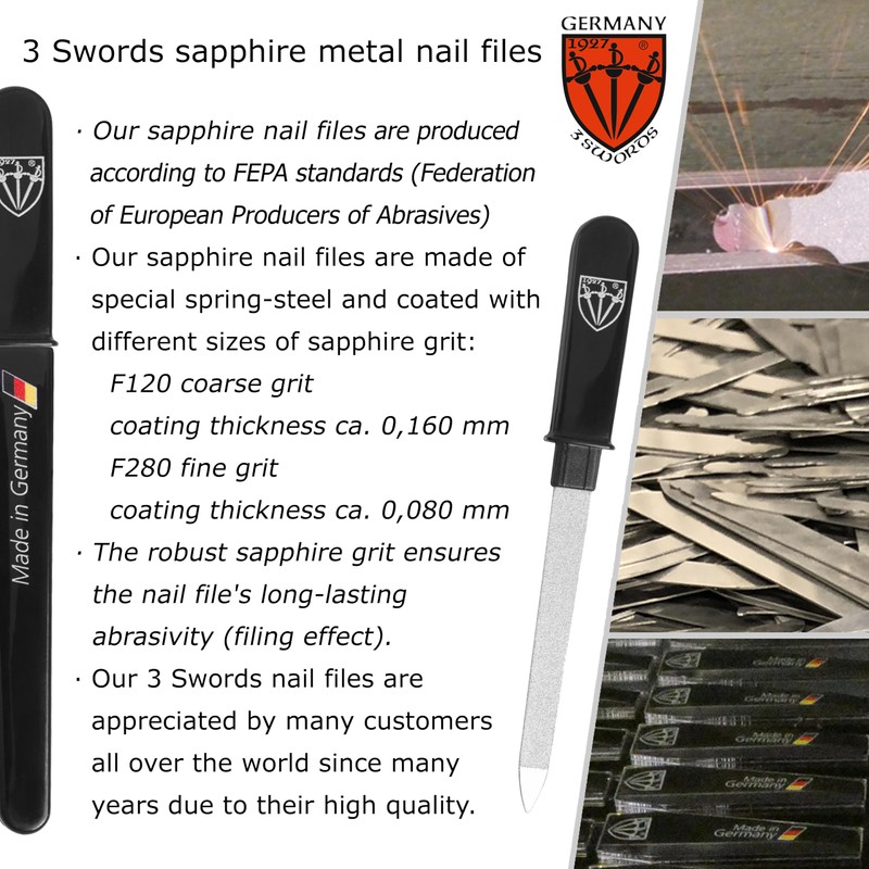 3 Swords Germany - Brand Quality Double Sided (fine &
