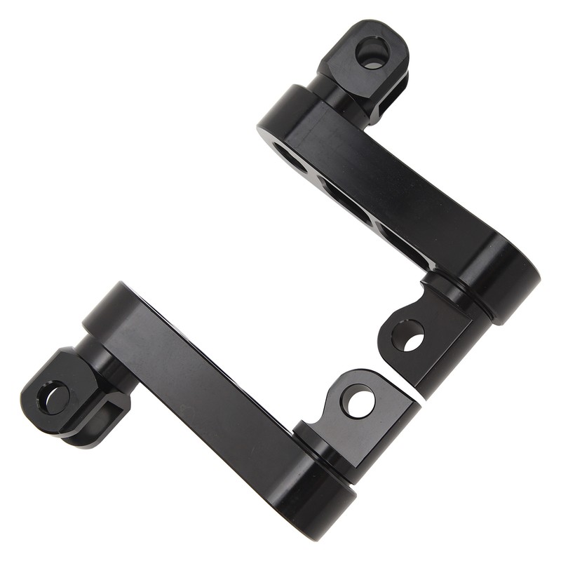 Motorcycle Foot Peg Highway Bracket 360° Adjustable Rugged Foot Peg