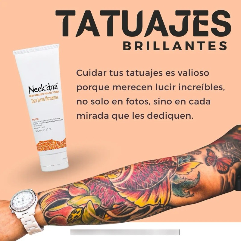 Kit Neek'dna: Cuidado Diario Para Una Piel Tatuada Radiante