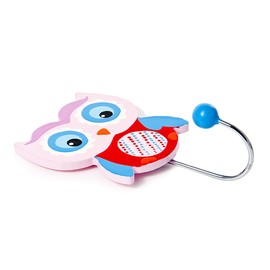 Mousehouse Gifts Children's Funky Coat Hook Wall Hook for Girls or Boys Nursery or Bedroom (Owl)