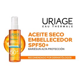 Bariesun Aceite Seco Embellecedor Spf50 - Uriage 200 Ml