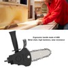 Electric Chainsaw Bracket Balck ABS Handle Cordless Chainsaw Adapter with