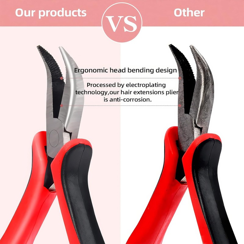 DHWEKU Extensions Remover Microring Extensions Real Hair Bonding Remover for