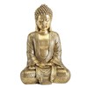 WHW Whole House Worlds Golden Temple Buddha 15.25 Inch Tall