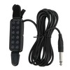 Acoustic Guitar Electric Transducer Soundhole Pickup Preamplifier Punching Free Accessories