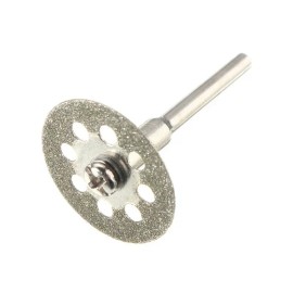 12Pcs Diamond Cutting Wheels for Dremel Rotary Tool Die Grinder Metal Cut Off Discmaterial: Iron coated diamond, grit: /, size: /