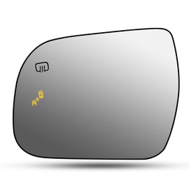 Driver Side Mirror Replacement For Toyota Sienna 2011-2020 - Side Mirror Glass Heated - Mirrors for Toyota Sienna W/Blind Spot, No Auto Dimming, No anti-glare function（2 pin connector, not 4-pin）