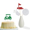 KEWUFD Golf Theme Birthday Centerpiece Sticks, Baby Shower Hole in