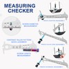 JONMON Bicycle Chain Checker, Bike Wear Indicator Gauge Measuring Ruler
