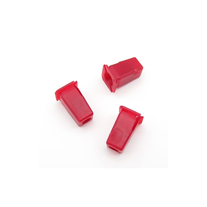 VVO Fasteners- Red Plastic Interior Carpet & Upholstery Fastener Clips