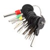 Auto Terminals Removal Tool Set, 18 Pieces Terminal Ejector Kit,