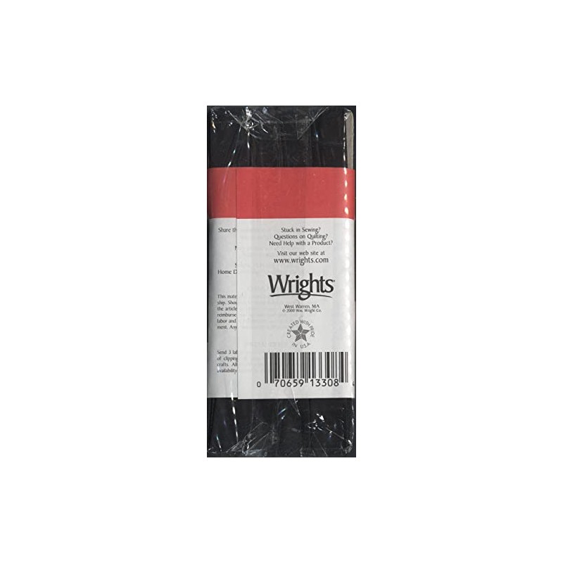 Wrights Products 117-206-031 Extra Wide Double Fold Bias Tape, 3