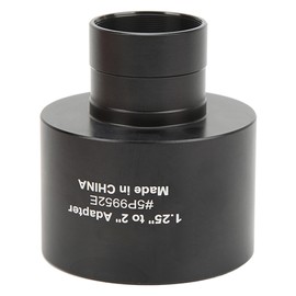 1.25 to 2 Telescope Adapter Telescope T Ring Aluminum Alloy 1.25in Port to 2in Port Adapter for Astronomical Telescope