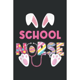 Funny Stethoscope School Nurse Bunny Easter Day Matching: Undated Daily Planner: Set Goals, Plans, And Schedules Monthly, Weekly, And Daily (6" x 9" ), 100 Pages