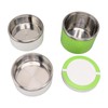 Stackable Stainless Steel Thermal Lunch Container Leakage Proof Retain Freshness