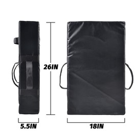 Blocking Pad, 24×16IN Kicking Shield, Punching Pad for Sports Training, Kicking Shield with Handle, Boxing Training Pad for Martial Arts Taekwondo