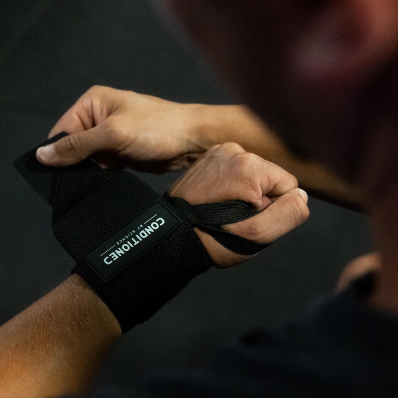 Conditioned By Science Weight Lifting Wrist Straps, Wraps with Joint