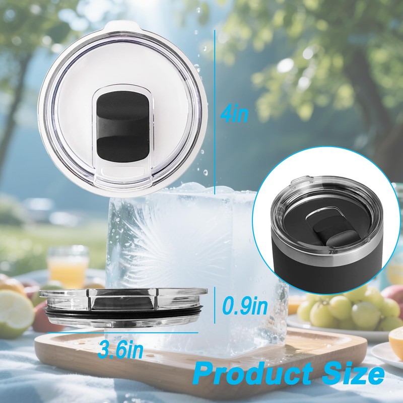 32 oz Replacement Lid Compatible with Yeti，Tumbler Lid for 32