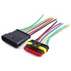 1 Set Waterproof Connectors, 6 Pin Waterproof Cable Connector, 6