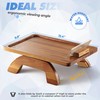 BLUEWEST Sofa Armrest Tray Table – Clip-On Folding Snack Table