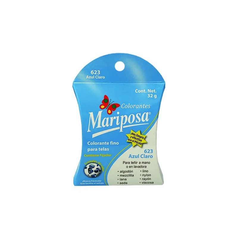 Colorante Para Telas Mariposa Varios Colores