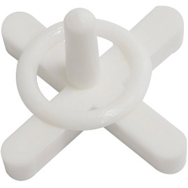AERZETIX - C71035 - Set of 100 Spacers Rungs - Reusable - Cross-shaped - 3 mm for Tile and Tile Joints - Plastic