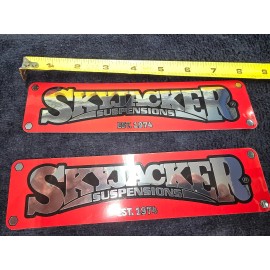 Skyjacker Suspensions Chrome decal Sticker set