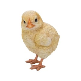 Uvia Left-facing Chick 2.9 x 2.8 x 3.9 inches (7.3 x 7 x 10 cm) Doll Figurine Figurine Animal Garden Decoration Bird H15315
