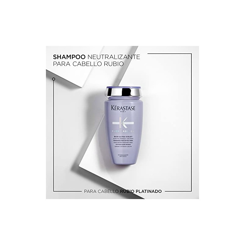 KÉRASTASE Bain Ultra-Violet | Shampoo Matizador Rubio 250 ml