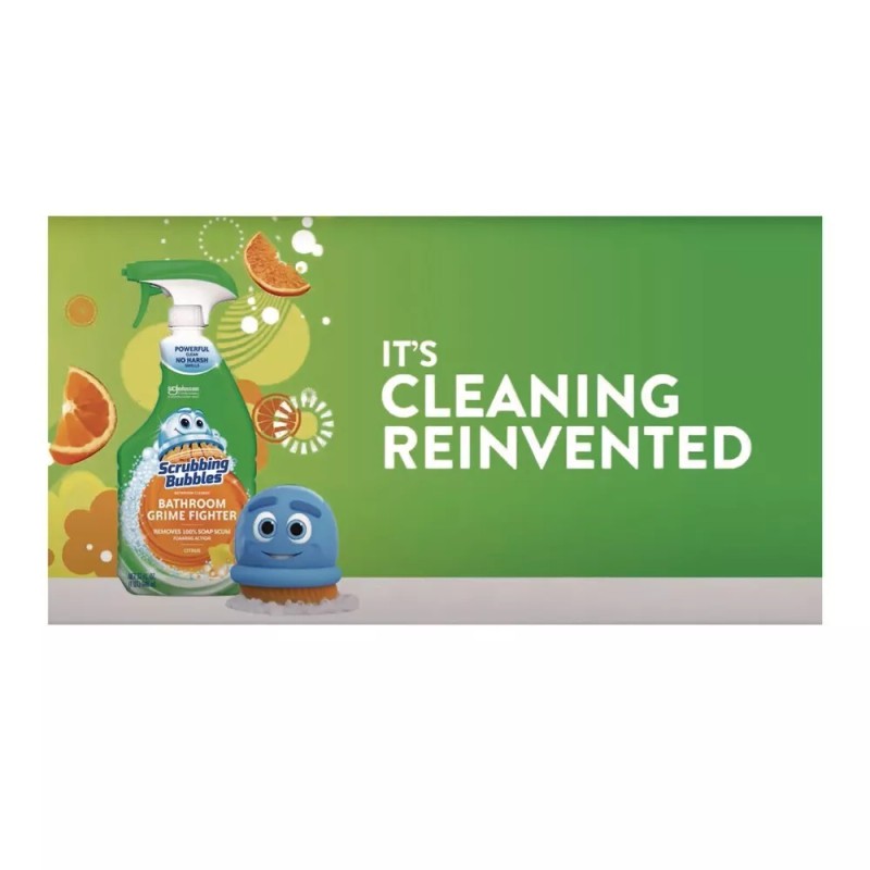 Scrubbing Bubbles 306111 Multi Surface Bathroom Cleaner - Citrus Scent