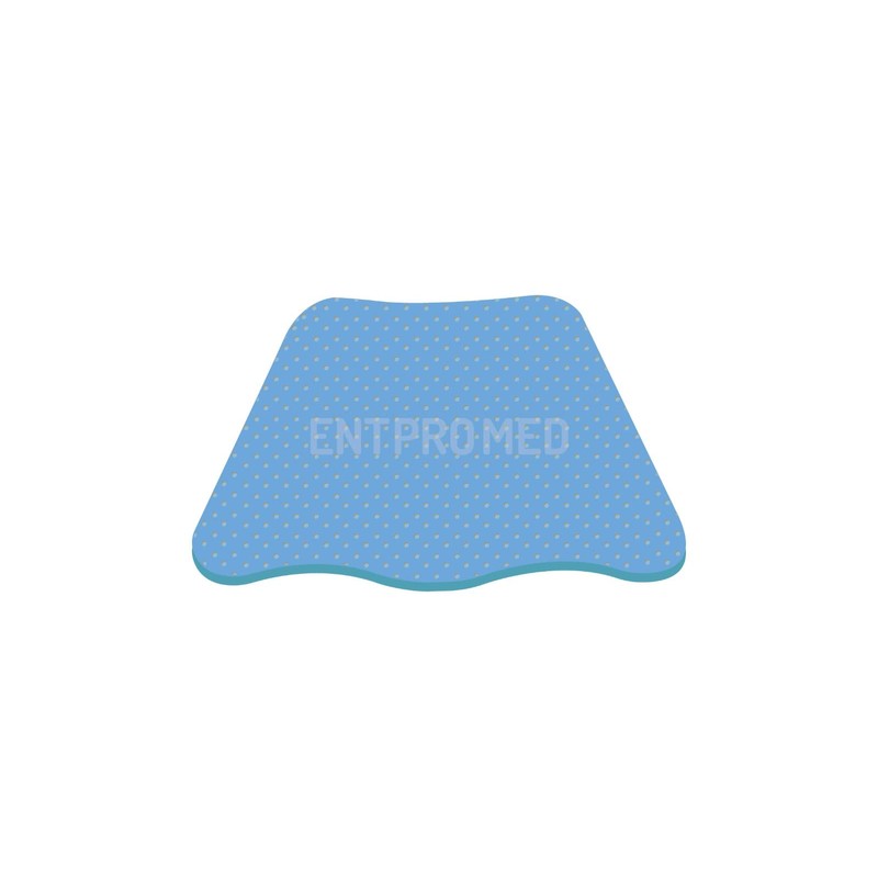 Thermoplastic External Nasal Splint - Baby Blue Colour - a