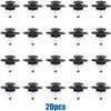 OAUTOO 20pcs Rocker Panel Molding Clip for Volvo 30640643 S60