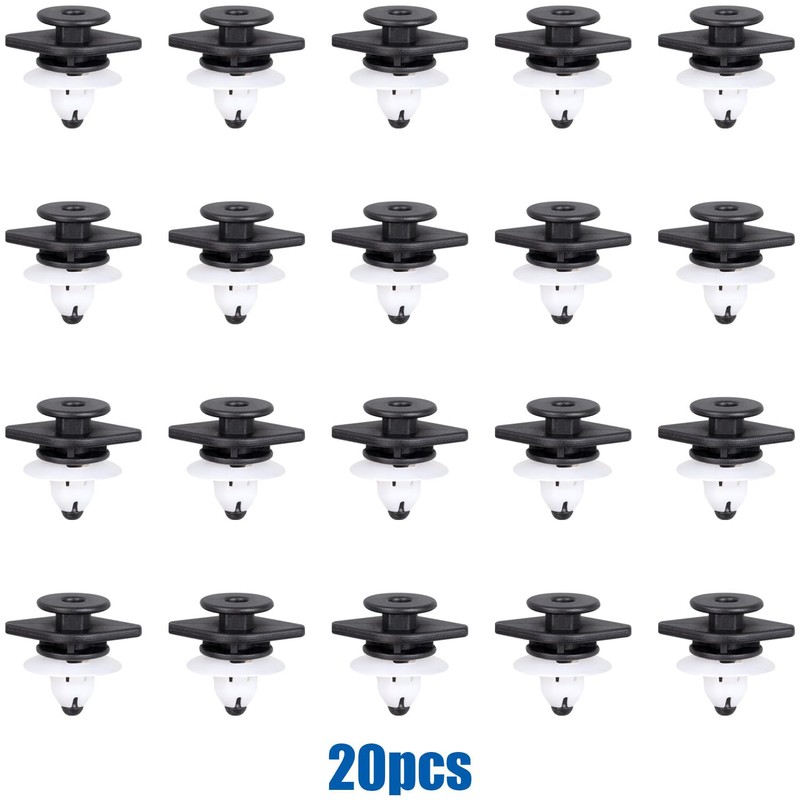 OAUTOO 20pcs Rocker Panel Molding Clip for Volvo 30640643 S60