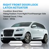 Right Front Door Lock Compatible with A4 A5 Q3 Q5