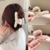 KFMX 12pinzas Para El Cabello Adorno De Peluche Mariposas Peinado