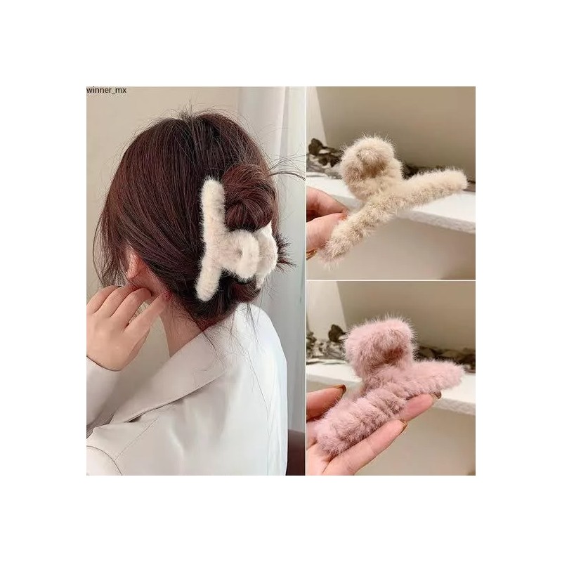 KFMX 12pinzas Para El Cabello Adorno De Peluche Mariposas Peinado