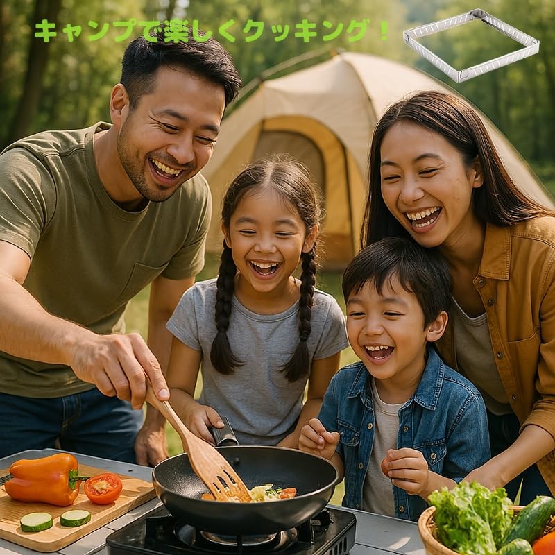 BLOOMSPIRITS Cassette Stove, Windscreen, Windscreen, Outdoor, Camping, Emergency Windshield